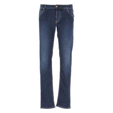 Hand Picked, Straight Jeans Niebieski, Mężczyzna, Rozmiar: W37