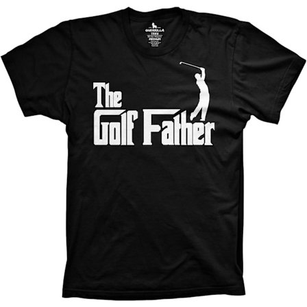 Guerrilla Tees The Golf Father Shirt Sjove Grafik T-shirts Golf Tees Gag Til Far