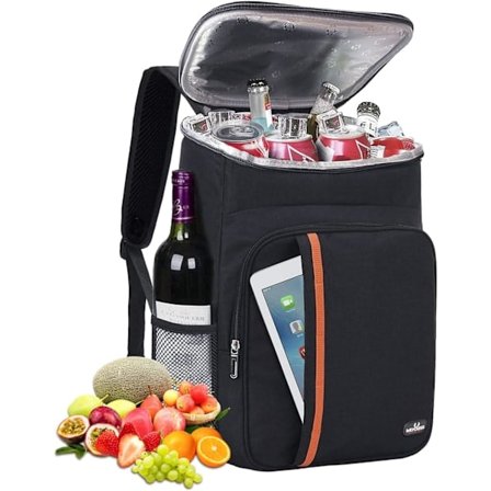 Bärbar kylryggsäck, picknickväska, stor kapacitet termisk ryggsäck kylväska/NT/