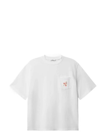 Nikben Man Tee Off White - White - XXL
