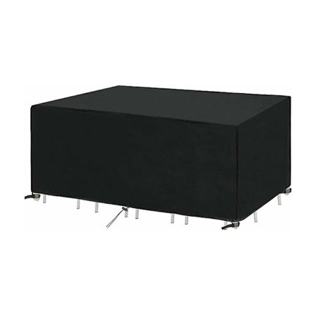 Vattentätt trädgårdsmöbelöverdrag Vattentät presenning Oxfordtyg Trädgårdsmöbelöverdrag Bordsöverdrag (Oxford, 200 x 160 x 70 cm)