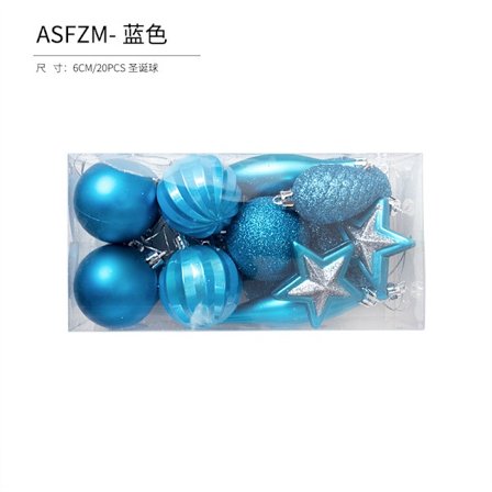 Julekuler Juletrærpynt Fargerike Kuler Henger Julemateriale Tilbehør DIY Julepynt