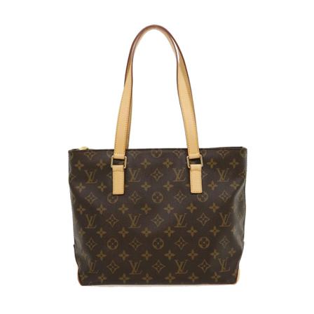 Louis Vuitton Vintage, Pre-owned Cabas Piano Monogram Tote Bag Bruin, Dames, Maat:ONE Size
