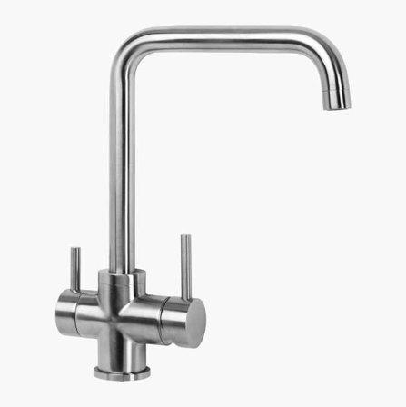 Biltema - Blandebatteri for kjøkken L-tut "shut off"