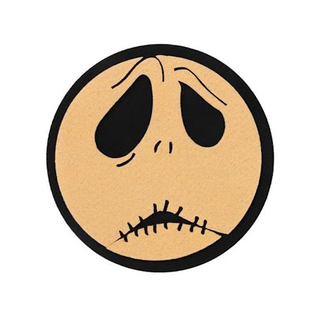 6-pack Halloween filtunderlägg för dryckeskoppar och kaffekoppar-08