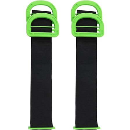 2-pak sammenleggbare bæreseler med håndtak for én eller to personer, slitesterke, egnet for håndtering av tunge gjenstander for esker, møbler, 