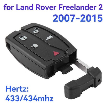 Land Rover Freelander 2:lle 2007 ~ 2015 5-painikkeinen auton kauko-ohjaimen avainlätkä, ladattava NO.5997