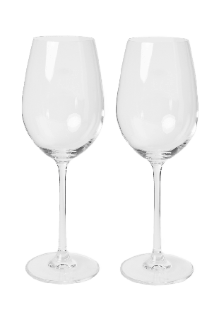 Chateau BONLION Rödvinsglas kristall Beaujolais BELLE 51 cl, 2-pack Vinglas Transparant ONESIZE