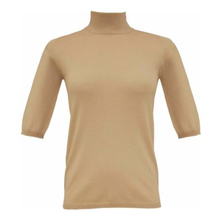 Max Mara, Turtlenecks Bruin, Dames, Maat:L