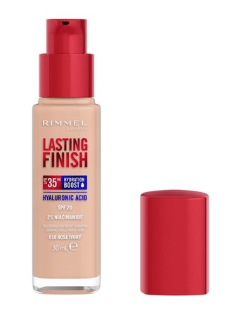 Rimmel Clean Lasting Finish Foundation 010 Rose Ivory - 30 ml
