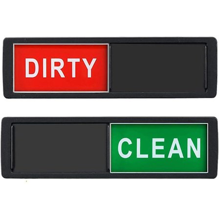 Rengør beskidt opvaskemaskine magnetisk skilt - Anti-scratch - For et mere bekvemt liv