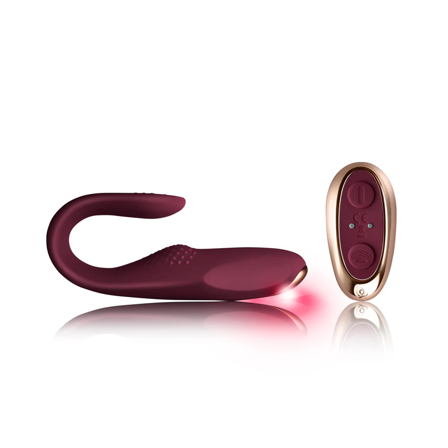 Two Vibe Burgundy Ultimate Flexible Pleasure Vibe - Rocks-Off