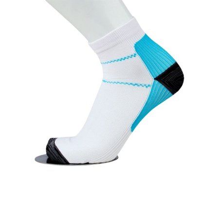 Kompressionsstrømper til kvinder og mænd, skridsikre atletiske strømper (5 par)