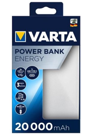 VARTA Power Bank Energy 20000mAh