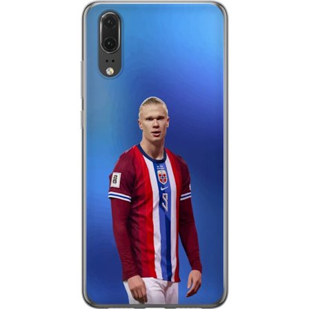 Kompatibelt Mobildeksel til Huawei Huawei P20 Erling Haaland Manchester City Norge fotball angriper toppspiller utrolig målproduksjon kraftig rask og