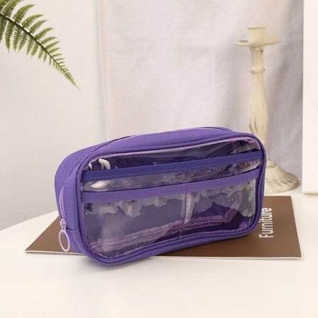 Kiinteä case Kawaii penaalilaukku PUPURA