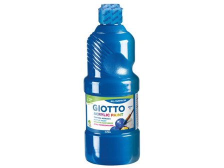 GIOTTO Akrylfärg Giotto 500 ml blå - Lyreco - Skola och förskola > Målarfärg och tillbehör > Akrylfärg