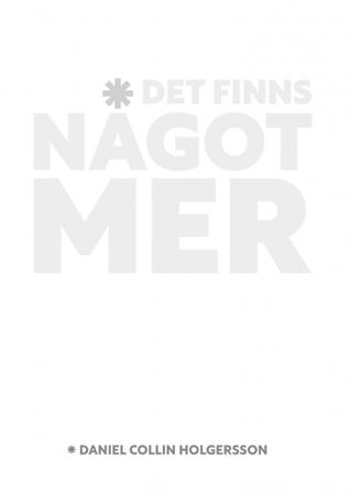 Det finns något mer - Bok av Daniel Collin Holgersson - Häfte