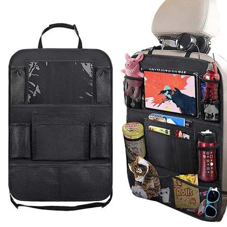 Ryggestøtte lomme for Bil - Oppbevaringslomme for nettbrett