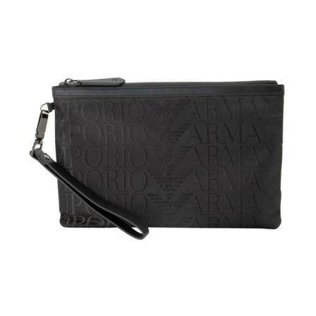 Emporio Armani Clutch Sort, Dame, Størrelse: ONE Size