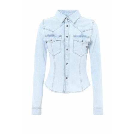 Diesel Shirts Blå, Dame Skjorter