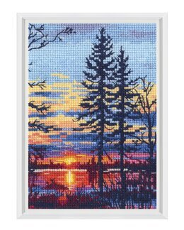 Tavla När Solen går ner