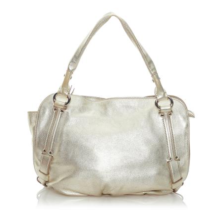Celine Vintage, Pre-owned Handbag Grijs, Dames, Maat:ONE Size