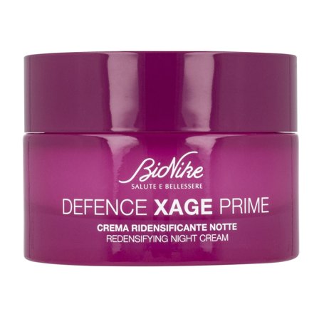Bionike Defence Xage Prime - Crema Ridensificante Notte 50ml - Tratt. viso notte primi segni