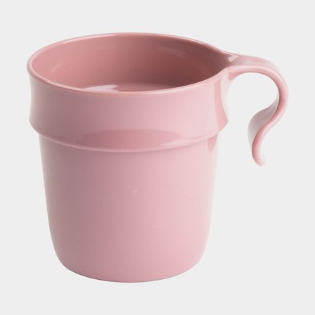 Kaffe/tekop i plast Nordiska Plast, gammelrosa, 30 cl / 300 ml