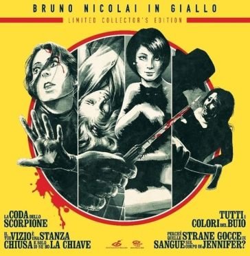 In giallo (marbled yellow vinyl) Bruno Nicolai