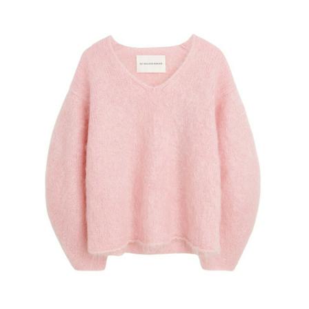 By Malene Birger Tröja Hamie Rosa rosa, Dam Stickade tröjor & koftor, Dam, Storlek: XS