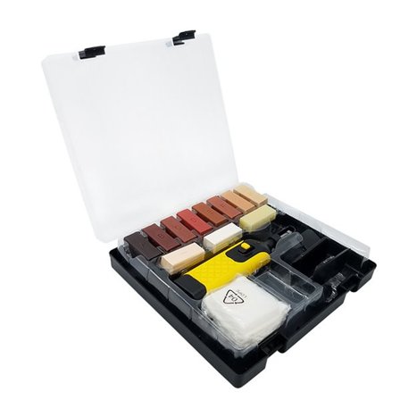 Reparationssæt til trægulve og møbler 16 dele