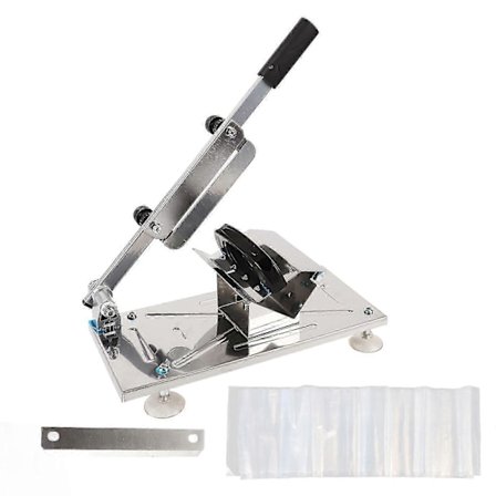 Manuel Frossen Kødhakker Rustfrit Stål Hjemmelavet Manuel Kødhakkemaskine med Håndtag til Oksekød Fårekød Rulle Ost Bacon Hot Pot