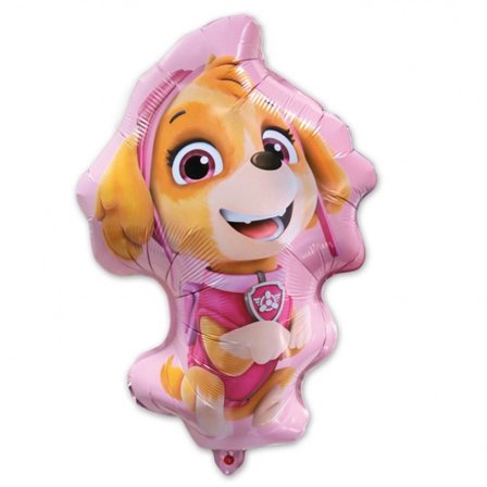Paw Patrol Skye -muotoinen foliopallo iso