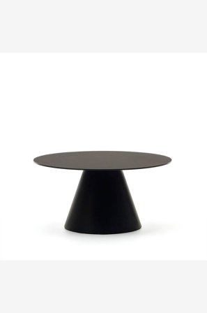 Kave Home - Sidobord - wilshire - Svart - Avlastningsbord & sidobord - Från Homeroom