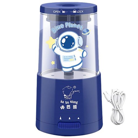 Sähköinen kynän teroitin Täysautomaattinen kynän teroitin SININEN