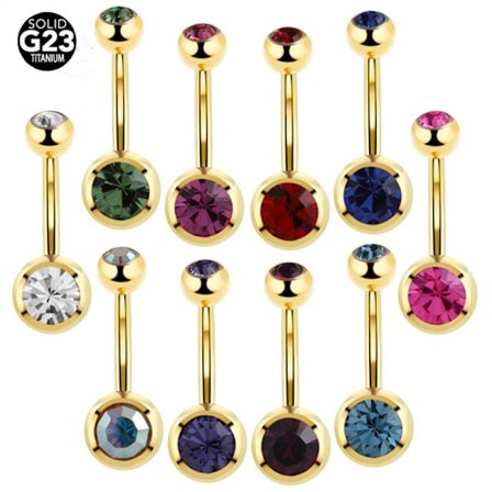 G23 titan navel piercing