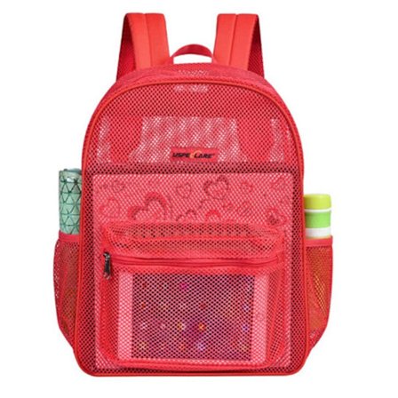 Mesh Ryggsäck Heavy Duty RÖD