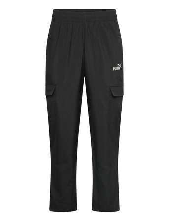 PUMA Ess No. 1 Logo Woven Cargo Pants Op - Black - M