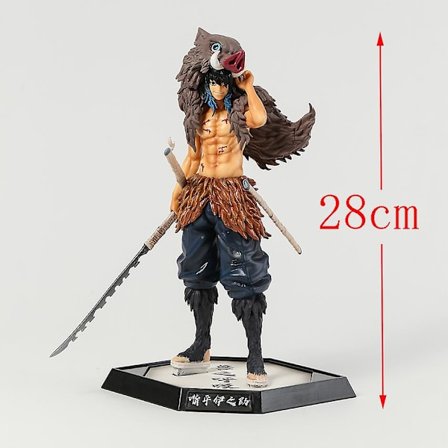 Demon Slayer Hashibira Inosuke Douma Kokushibo Tsugikuni Yoriichi Giyuutarou Daki Samlefigur Legetøj Dukke