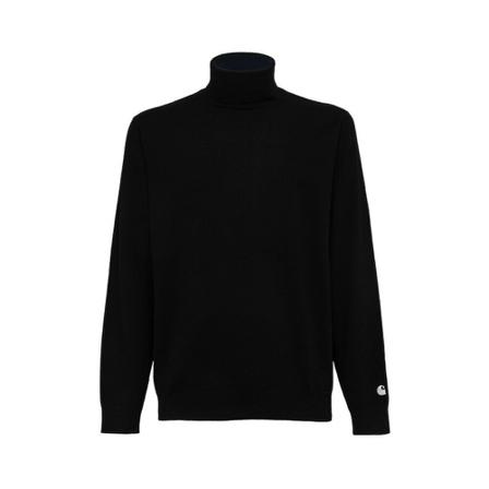 Carhartt Wip Knitwearv Sort, Herre Rullekraver