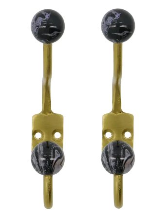 house doctor Knage, Hdball, Sort;Hvid - Khaki green - ONE SIZE