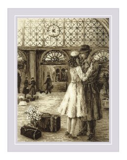 Broderikit Billede Kærlig - Riolis