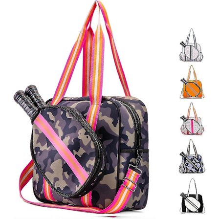 Crossbody Sling Pickleball Taske Tote, Pickleball Tasker Til Kvinder Og Mænd, Pickleball Tasker Til Damer