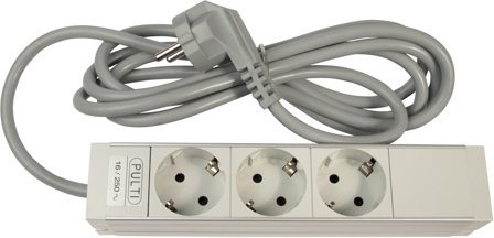 Elko EKO03442 Virtapaneeli 3 x 230 V, Tietokoneet & internet