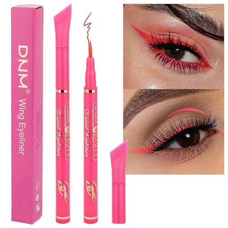 Flydende ving eyeliner stempel øjenblyant makeup sæt vandtæt farvet farve eyelinere mod vandfarve eyelinere