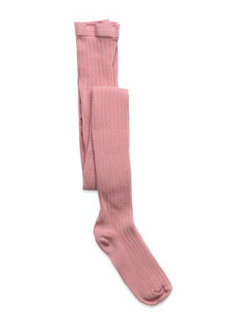 mp Denmark Cotton Rib Tights - Pink - 56/62