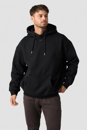 ICANIWILL - Everyday Relaxed Hoodie Black - Heren - sportkleding van ICIW