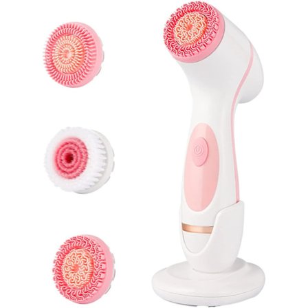 Elektrisk ansiktsrensebørste, ansiktsbørste IPX 6 vanntett