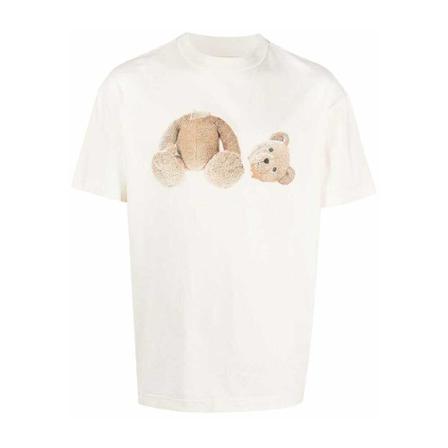 Palm Angels Palm Angels T-shirts and Polos White Hvid, Herre